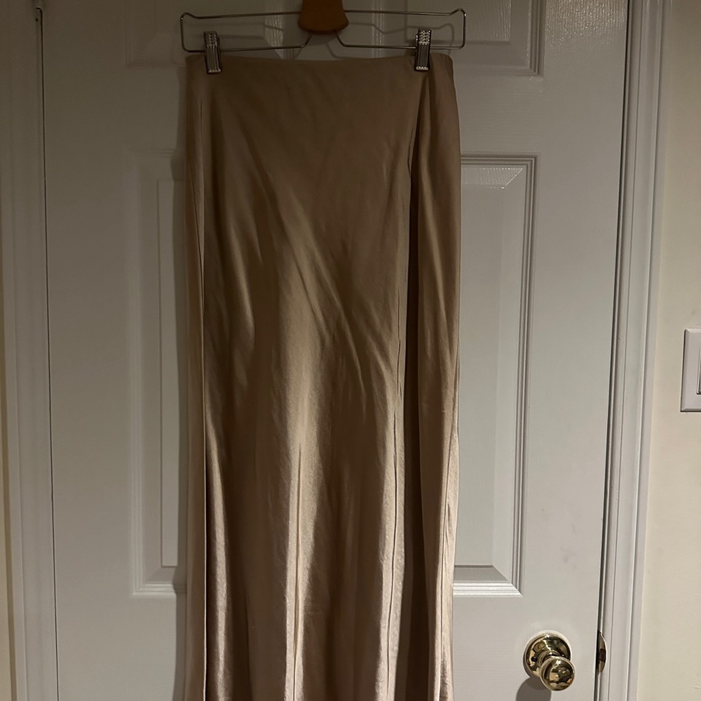Mango Gold/Beige Skirt
